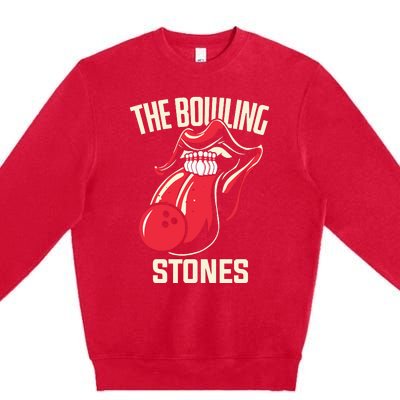 The Bowling Stones Bowling Premium Crewneck Sweatshirt