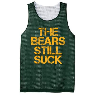 The Bears Still Suck Green Bay Mesh Reversible Basketball Jersey Tank