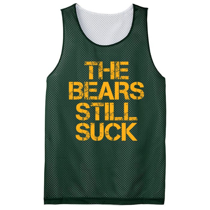 The Bears Still Suck Green Bay Mesh Reversible Basketball Jersey Tank