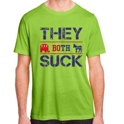 They Both Suck Anti Political Adult ChromaSoft Performance T-Shirt