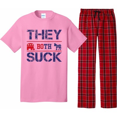 They Both Suck Anti Political Pajama Set