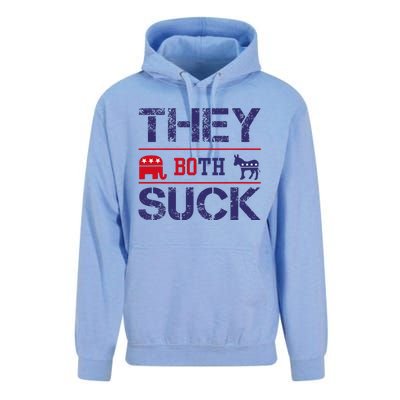 They Both Suck Anti Political Unisex Surf Hoodie