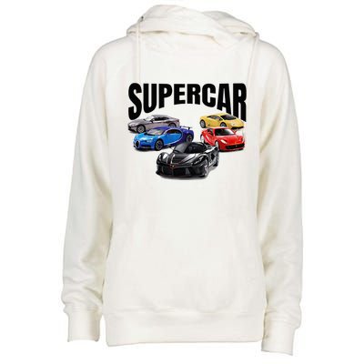 The Best Supercar Racing Fan On The Planet Womens Funnel Neck Pullover Hood