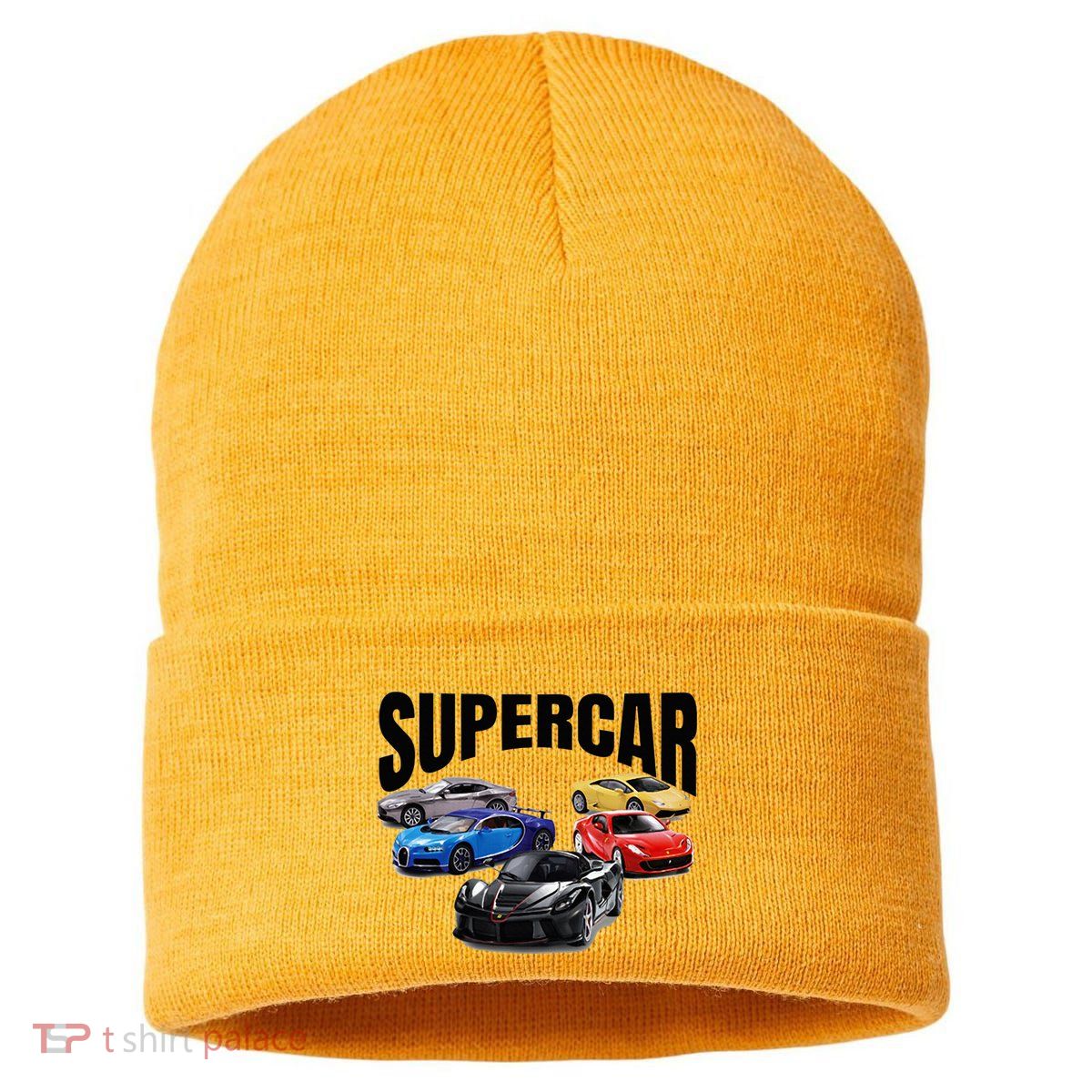 The Best Supercar Racing Fan On The Planet Sustainable Knit Beanie