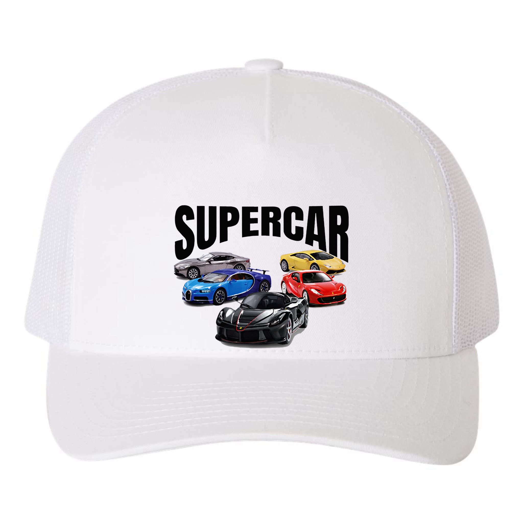 The Best Supercar Racing Fan On The Planet Yupoong Adult 5-Panel Trucker Hat