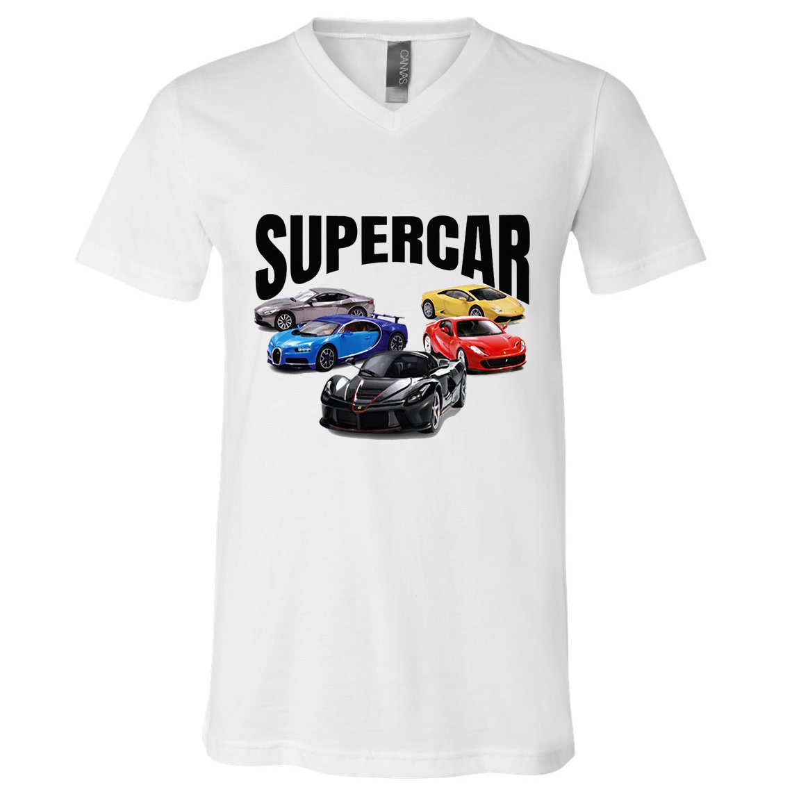 The Best Supercar Racing Fan On The Planet V-Neck T-Shirt