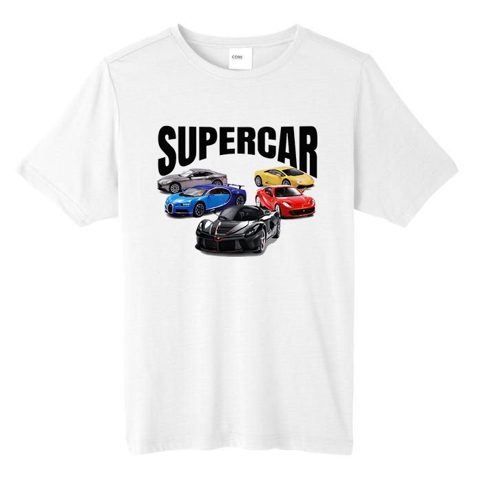 The Best Supercar Racing Fan On The Planet Tall Fusion ChromaSoft Performance T-Shirt