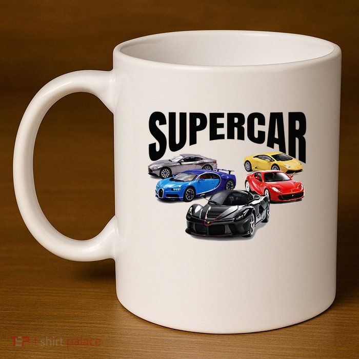 The Best Supercar Racing Fan On The Planet 11oz C Handle Ceramic Mug