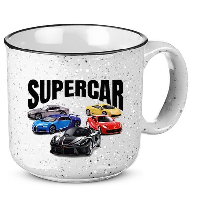 The Best Supercar Racing Fan On The Planet 15oz Campfire Ceramic Mug