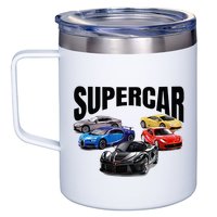 The Best Supercar Racing Fan On The Planet 12oz Stainless Steel Coffee Mug
