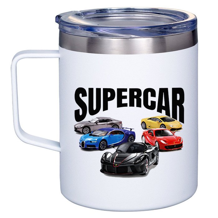 The Best Supercar Racing Fan On The Planet 12oz Stainless Steel Coffee Mug