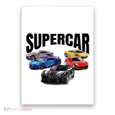 The Best Supercar Racing Fan On The Planet Poster