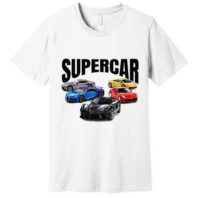 The Best Supercar Racing Fan On The Planet Premium T-Shirt
