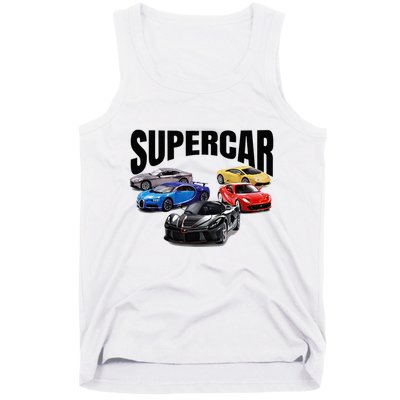 The Best Supercar Racing Fan On The Planet Tank Top