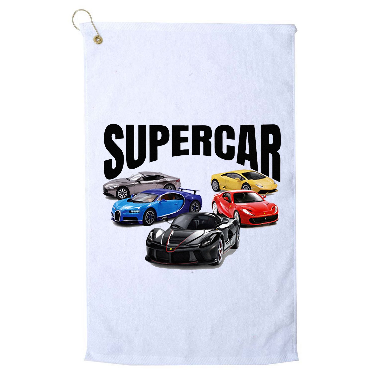 The Best Supercar Racing Fan On The Planet Golf Towel