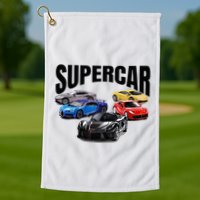 The Best Supercar Racing Fan On The Planet Golf Towel