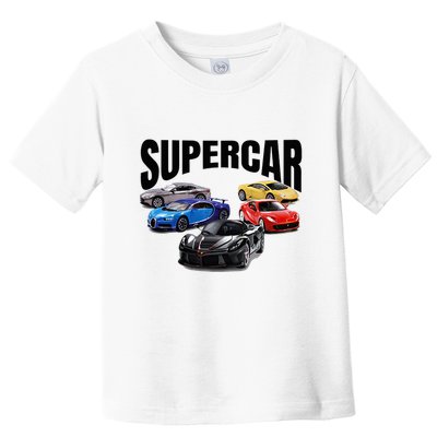 The Best Supercar Racing Fan On The Planet Toddler T-Shirt