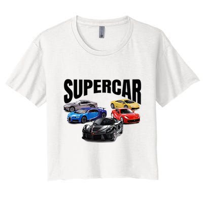 The Best Supercar Racing Fan On The Planet Crop Top