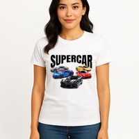 The Best Supercar Racing Fan On The Planet Womens T-Shirt