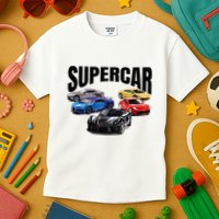 The Best Supercar Racing Fan On The Planet Kids T-Shirt