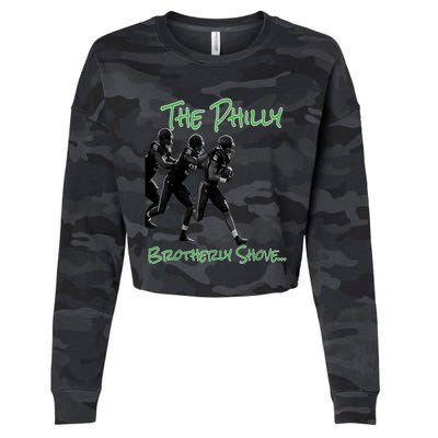 The Brotherly Shove Panfurware Llc Cropped Pullover Crew