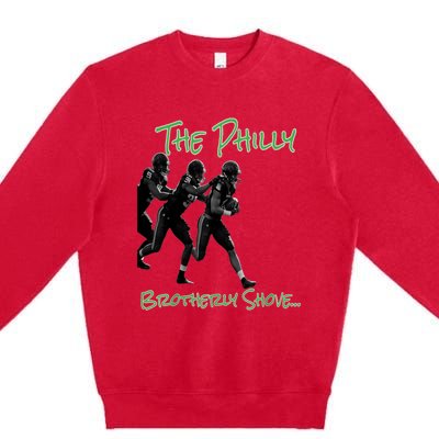 The Brotherly Shove Panfurware Llc Premium Crewneck Sweatshirt