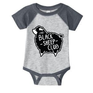 The Black Sheepp Club Squad Funny Sarcastic Tee Infant Baby Jersey Bodysuit