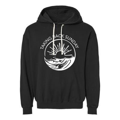 Taking Back Sunday Ice Creamm Sundaee Garment-Dyed Fleece Hoodie