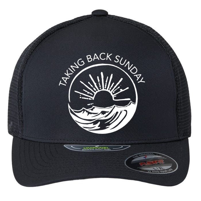 Taking Back Sunday Ice Creamm Sundaee Flexfit Unipanel Trucker Cap