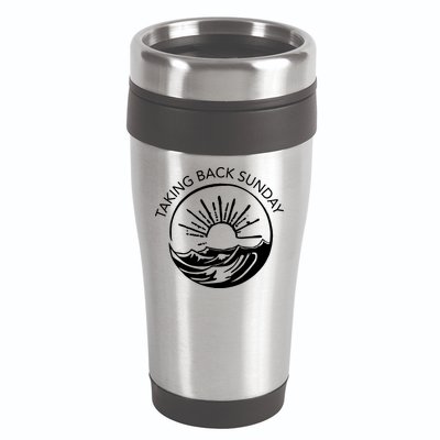 Taking Back Sunday Ice Creamm Sundaee 16oz Travel Tumbler