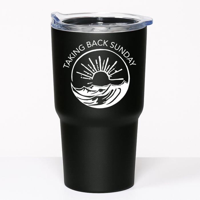 Taking Back Sunday Ice Creamm Sundaee Tumbler