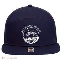 Taking Back Sunday Ice Creamm Sundaee 7 Panel Mesh Trucker Snapback Hat