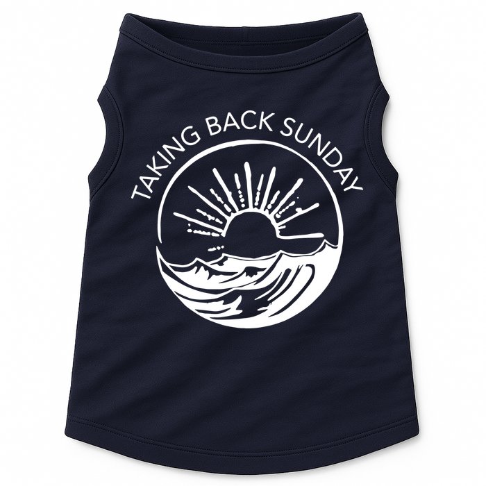Taking Back Sunday Ice Creamm Sundaee Doggie Tank