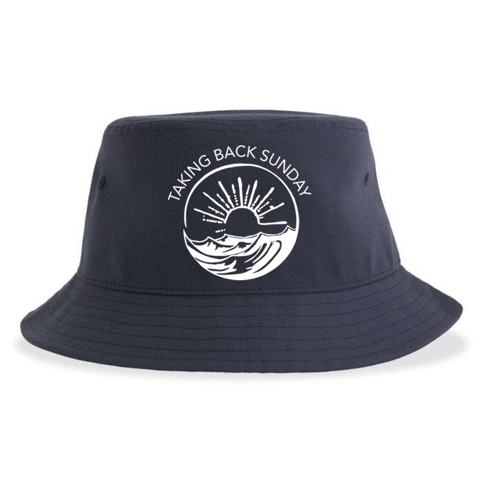 Taking Back Sunday Ice Creamm Sundaee Sustainable Bucket Hat