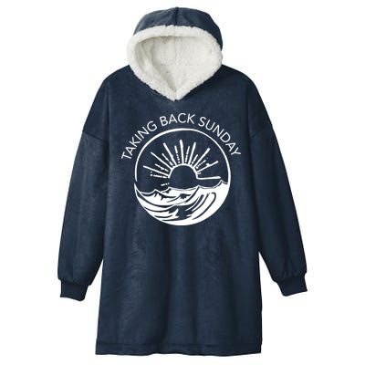 Taking Back Sunday Ice Creamm Sundaee Hooded Wearable Blanket