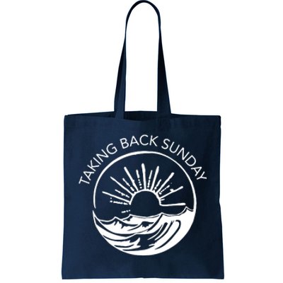 Taking Back Sunday Ice Creamm Sundaee Tote Bag