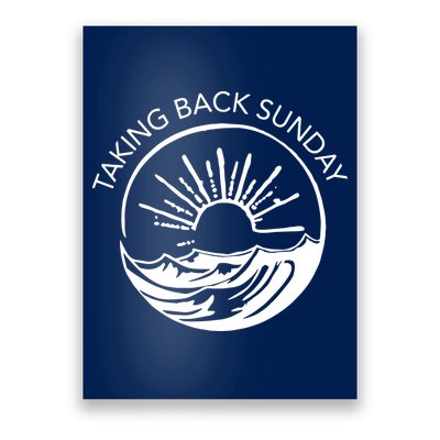 Taking Back Sunday Ice Creamm Sundaee Poster