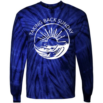 Taking Back Sunday Ice Creamm Sundaee Tie-Dye Long Sleeve Shirt
