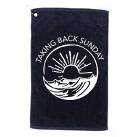 Taking Back Sunday Ice Creamm Sundaee Golf Towel