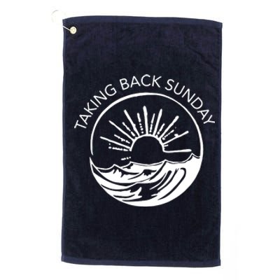 Taking Back Sunday Ice Creamm Sundaee Platinum Collection Golf Towel