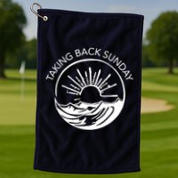 Taking Back Sunday Ice Creamm Sundaee Golf Towel