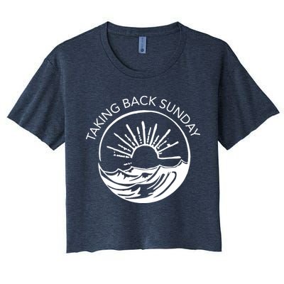 Taking Back Sunday Ice Creamm Sundaee Crop Top