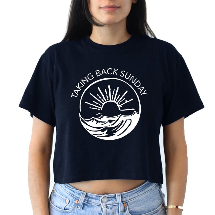 Taking Back Sunday Ice Creamm Sundaee Crop Top