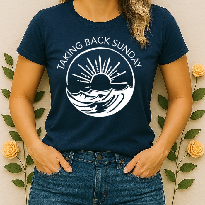 Taking Back Sunday Ice Creamm Sundaee Womens T-Shirt