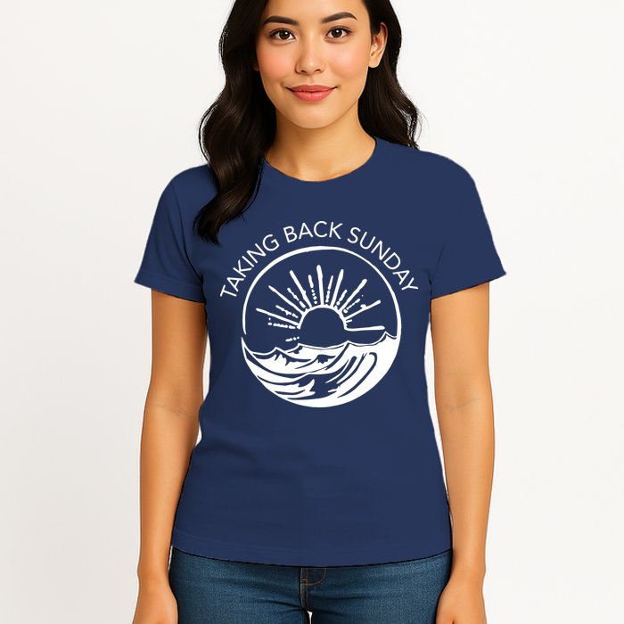 Taking Back Sunday Ice Creamm Sundaee Womens T-Shirt