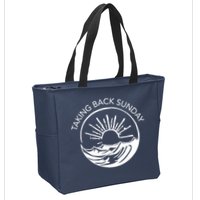 Taking Back Sunday Ice Creamm Sundaee Zip Tote Bag