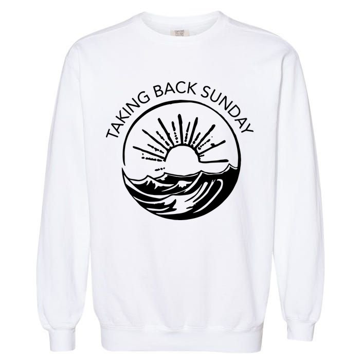 Taking Back Sunday Ice Creamm Sundaee Garment-Dyed Sweatshirt