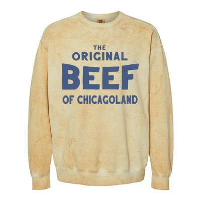 The Bear Show Retro Jeremy Allen White Italian Beef Sandwich Colorblast Crewneck Sweatshirt