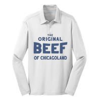 The Bear Show Retro Jeremy Allen White Italian Beef Sandwich Silk Touch Performance Long Sleeve Polo