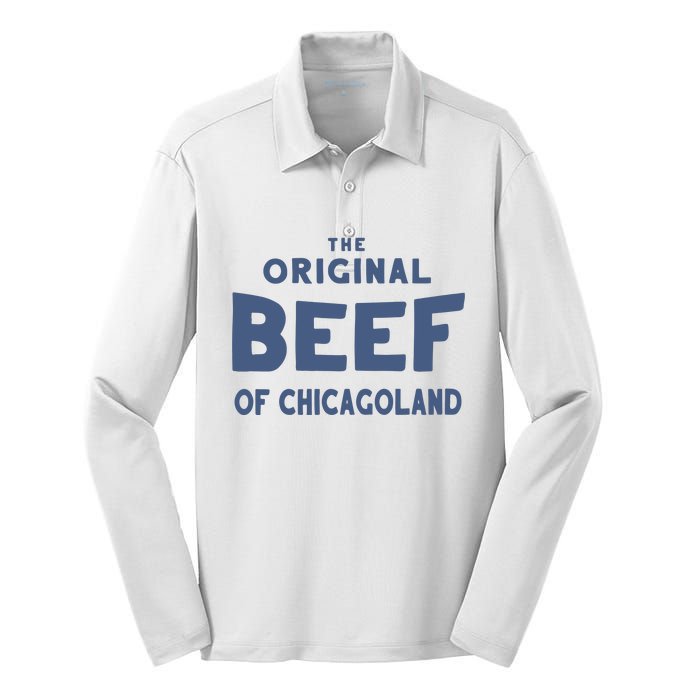 The Bear Show Retro Jeremy Allen White Italian Beef Sandwich Silk Touch Performance Long Sleeve Polo